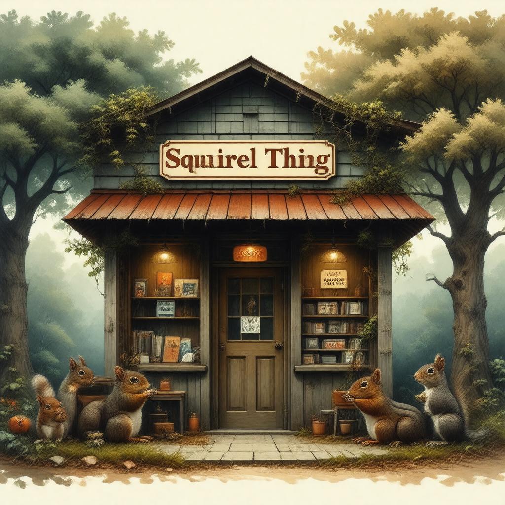 AI-created image of Squirrel Thing Recordings
