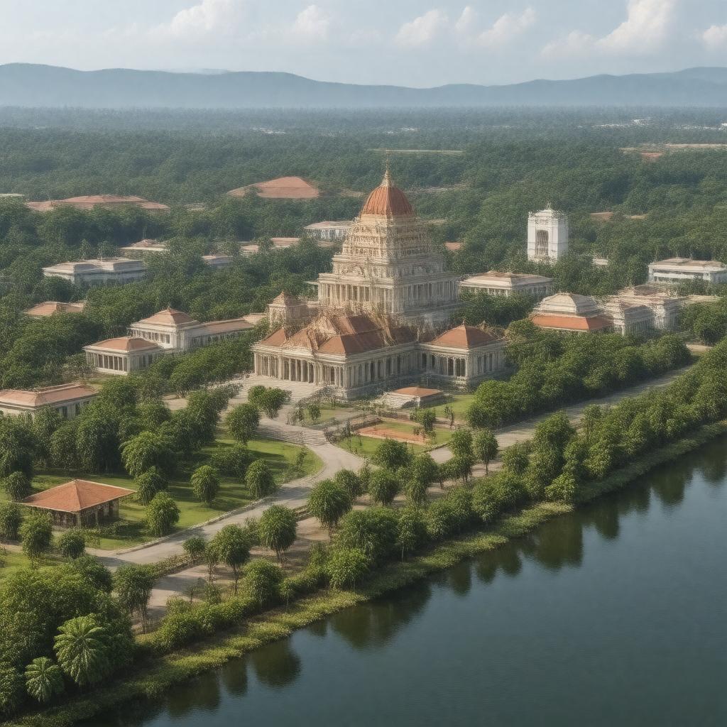 AI-created image of Sri Jayawardenepura Kotte