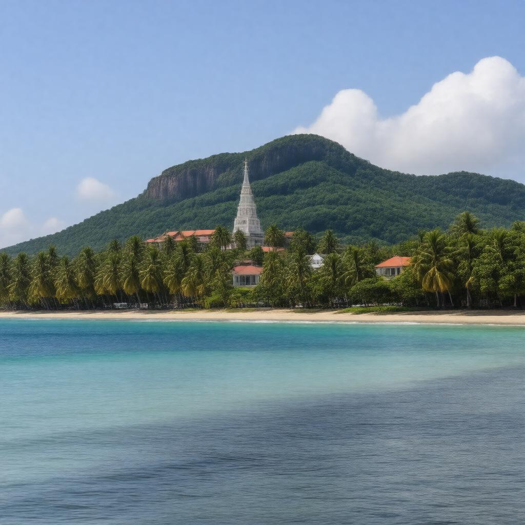 AI-created image of Sri Lanka