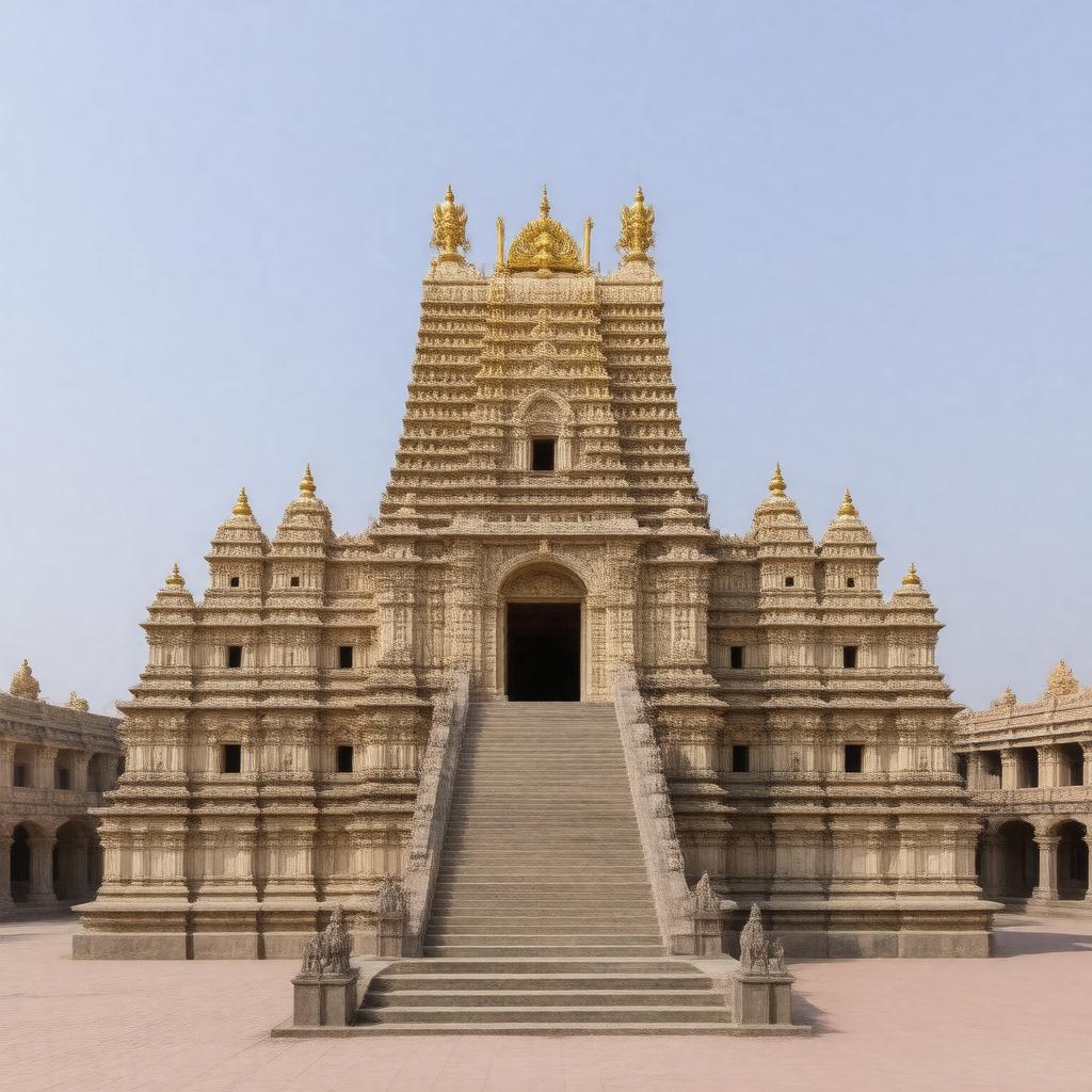 AI-created image of Sri Ranganathaswamy Temple