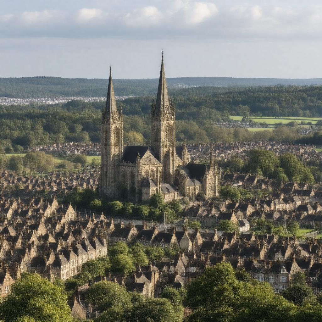 AI-created image of St. Albans