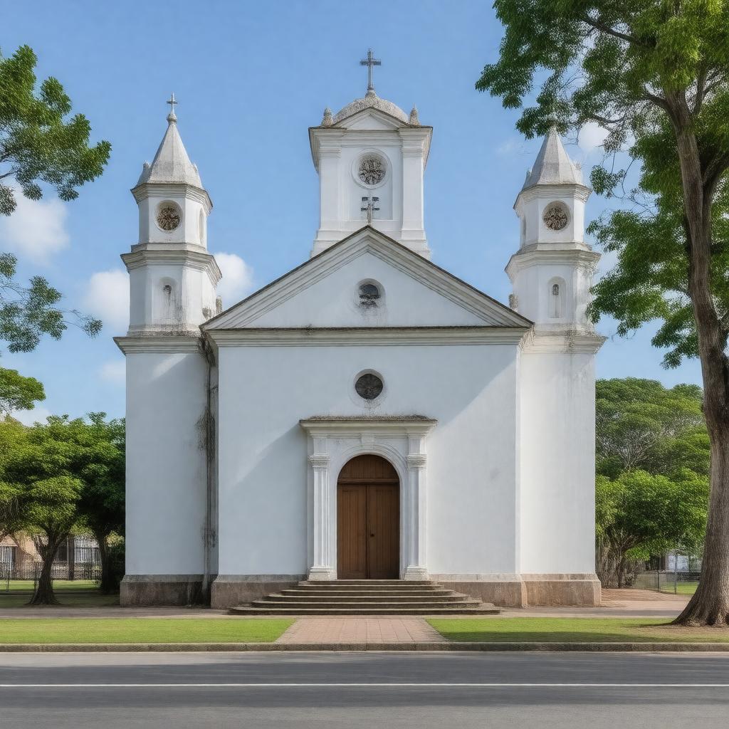 AI-created image of St. Andrew Parish Church