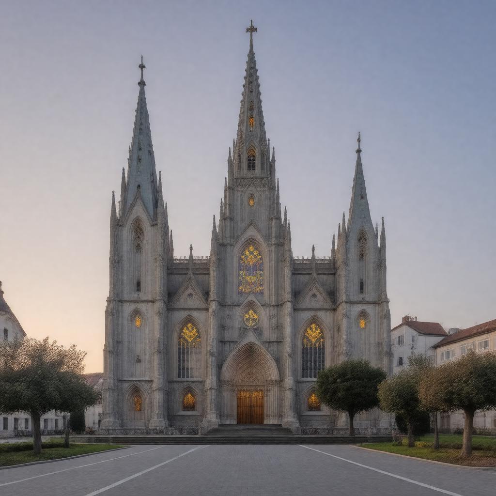 AI-created image of St. Anne's Church