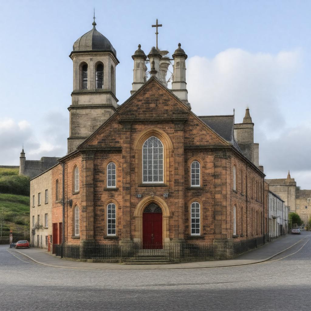AI-created image of St. Anne's Church, Shandon