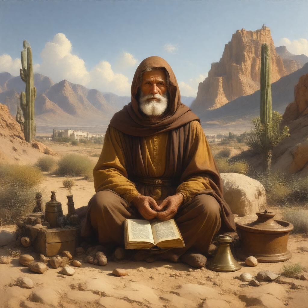 AI-created image of St. Anthony