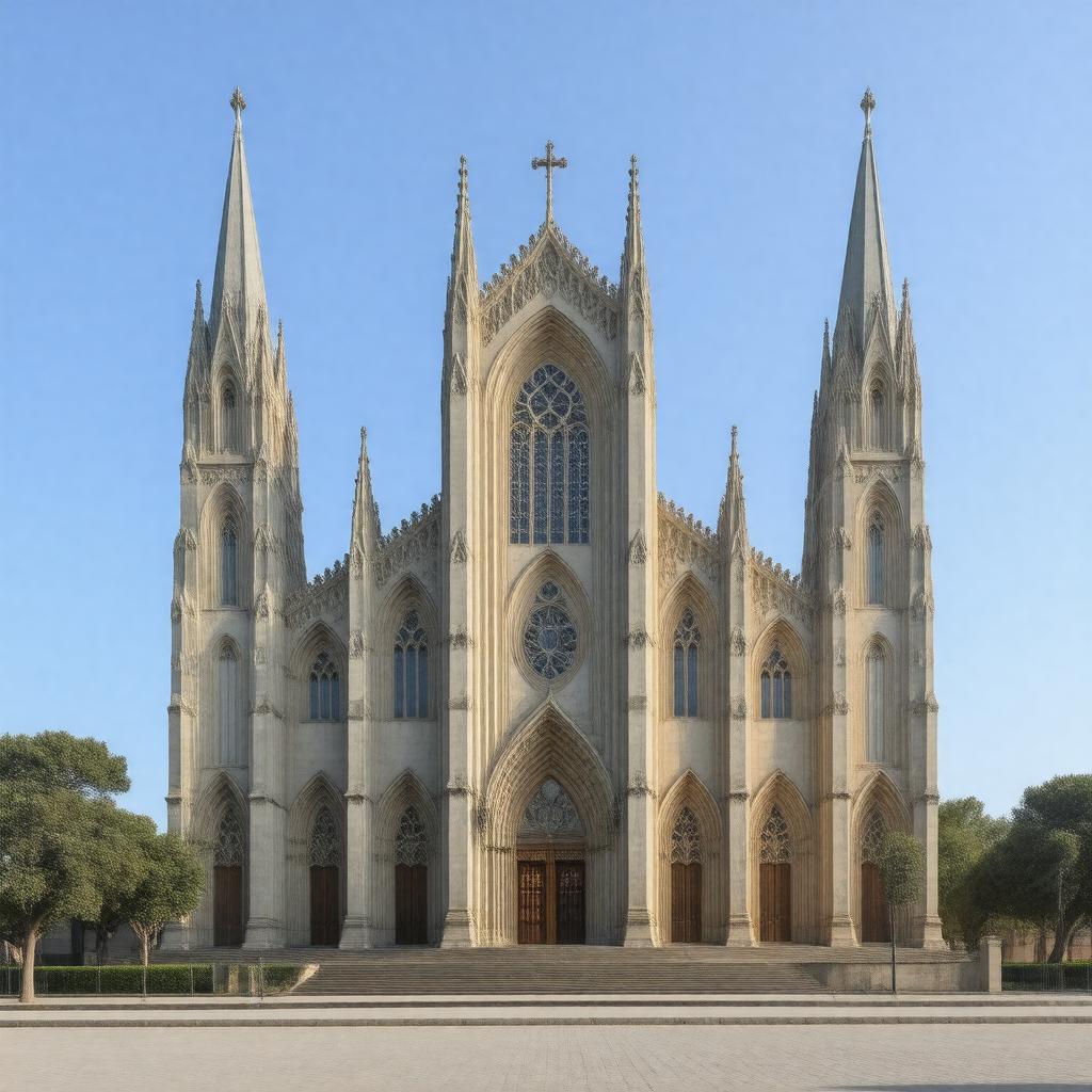 AI-created image of St. Anthony's Church