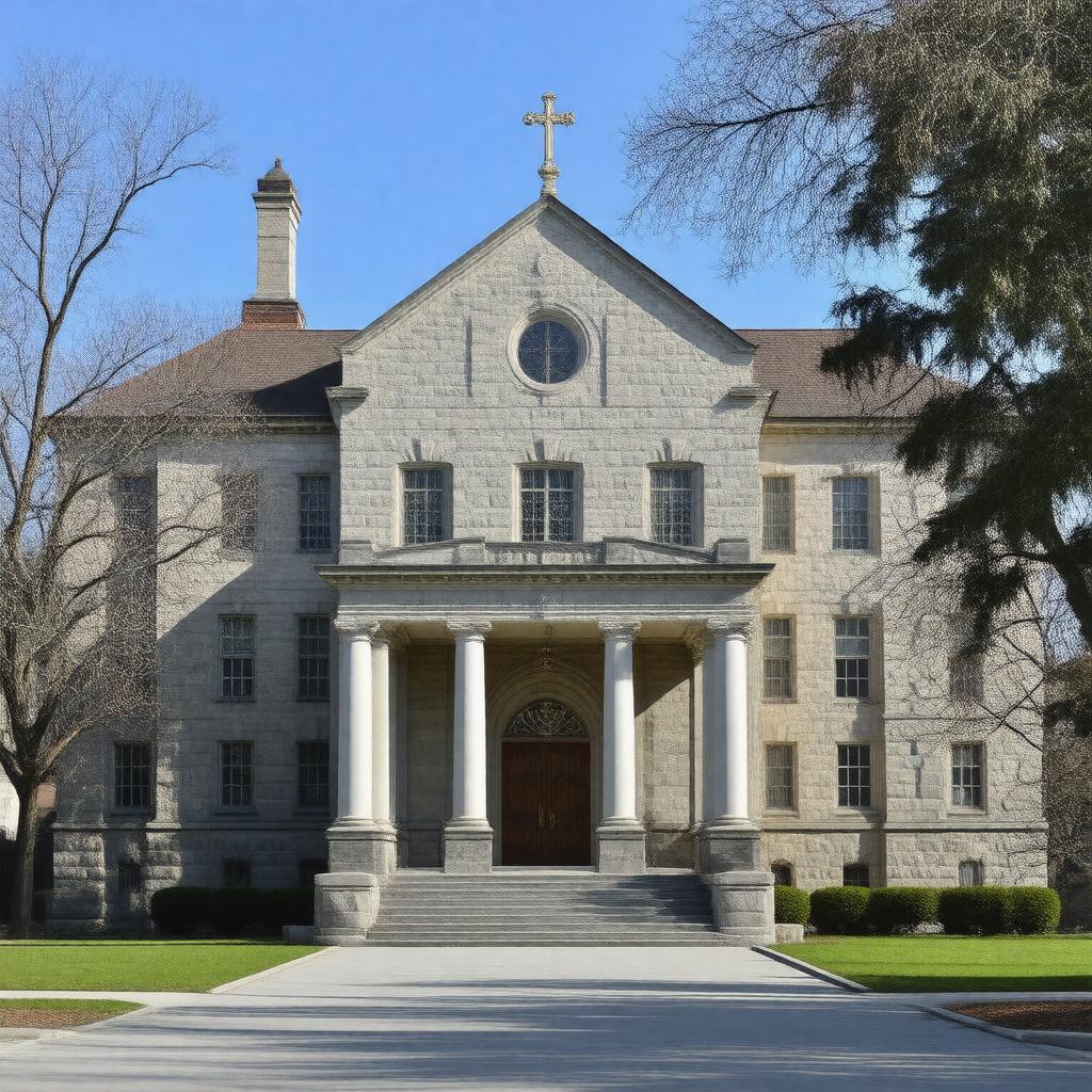 AI-created image of St. Augustine's Seminary