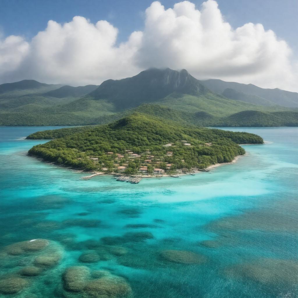 AI-created image of St. Barthélemy