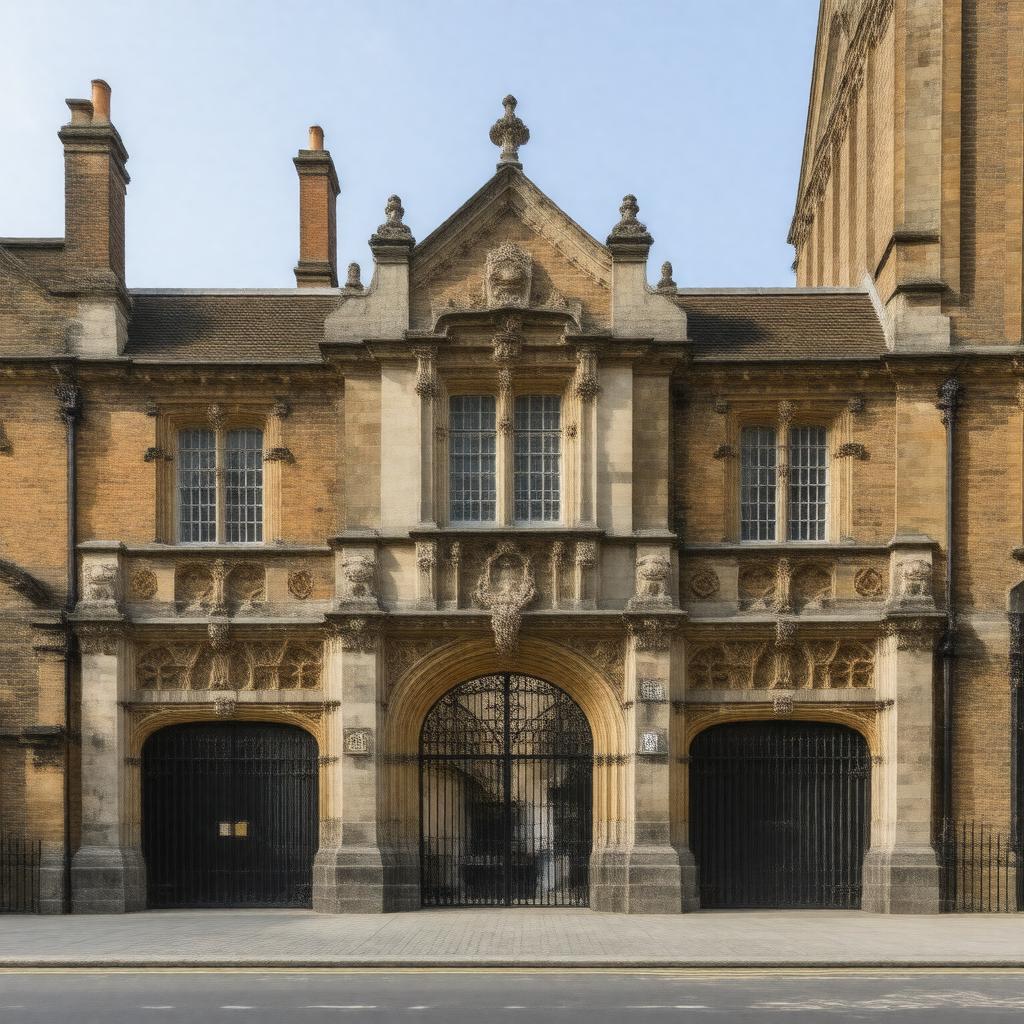 AI-created image of St. Bartholomew's Hospital