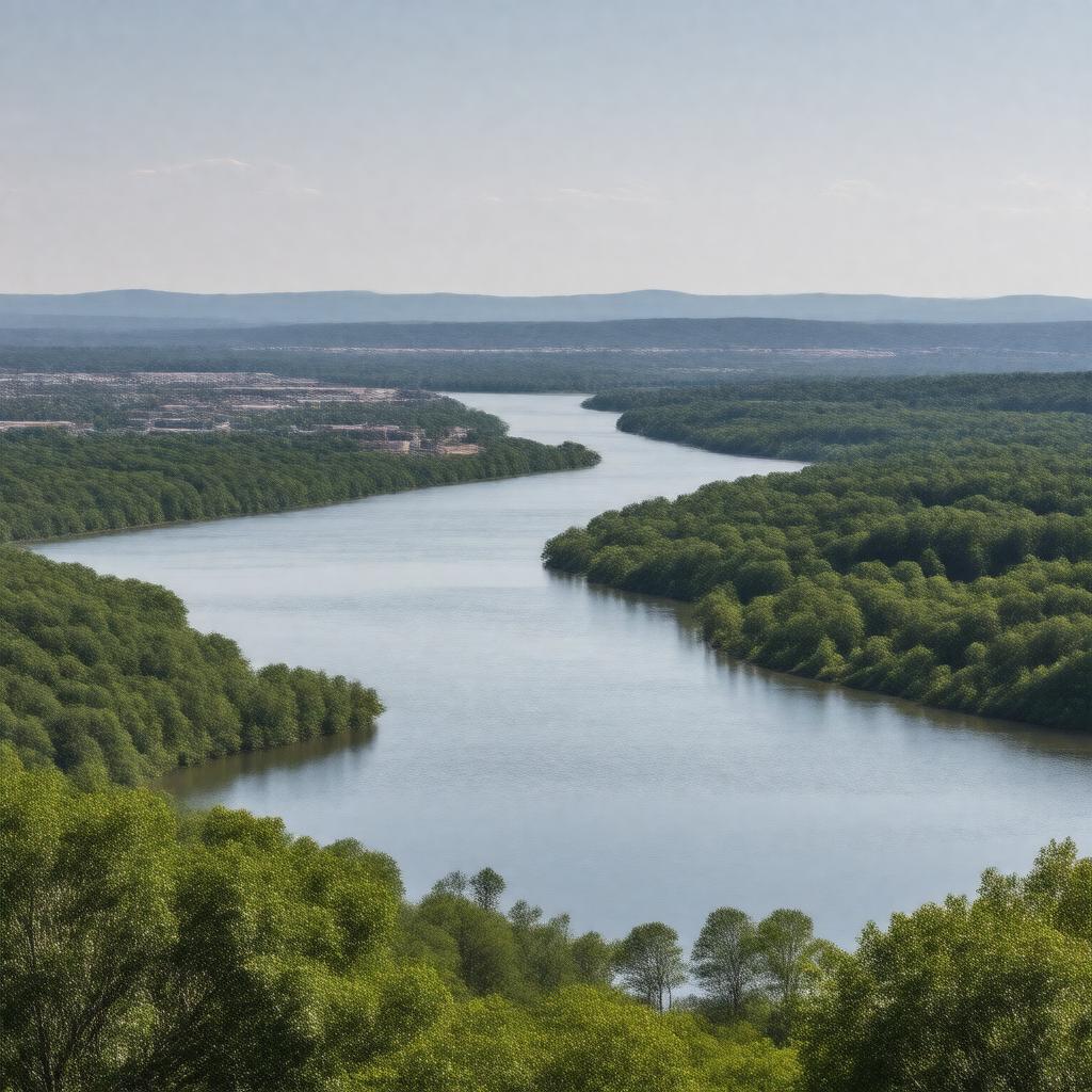 AI-created image of St. Charles County