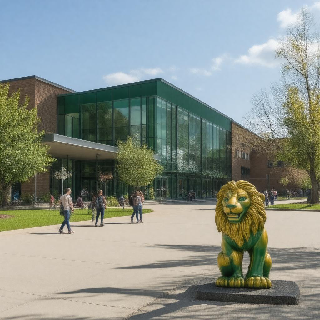 AI-created image of St. Clair College