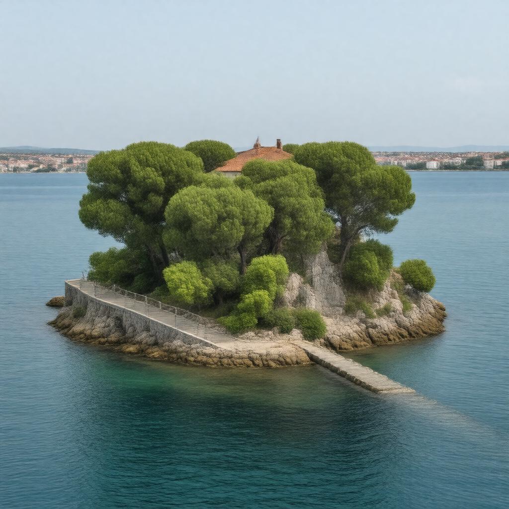 AI-created image of St. Cyricus Island