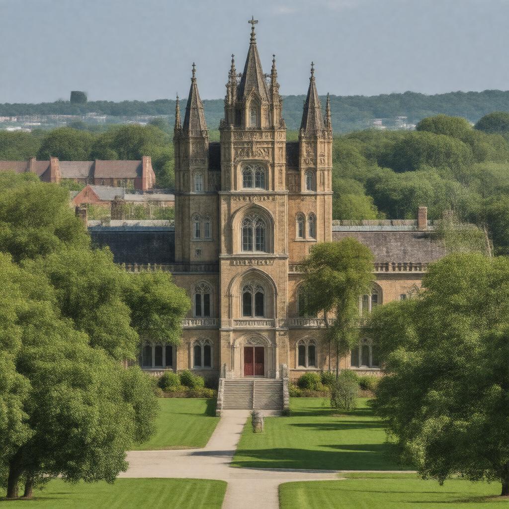 AI-created image of St. Elizabeths Hospital