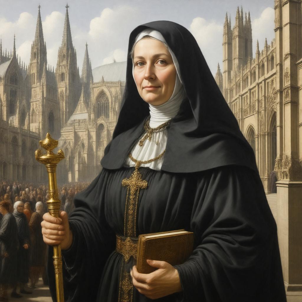 AI-created image of St. Etheldreda