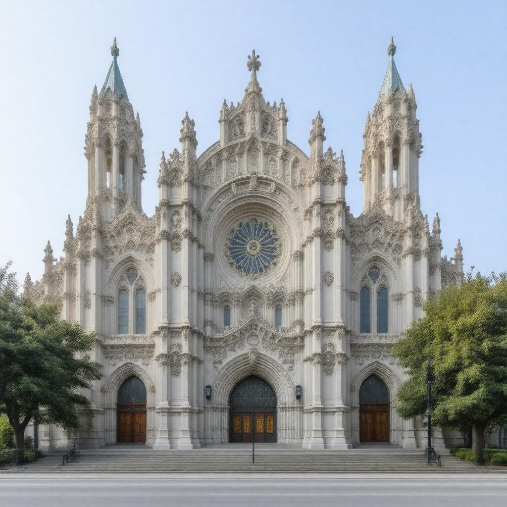 Click to view larger image AI-created image of St. Francis Xavier Cathedral