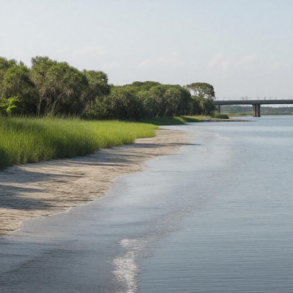 AI-created image of St. George Island