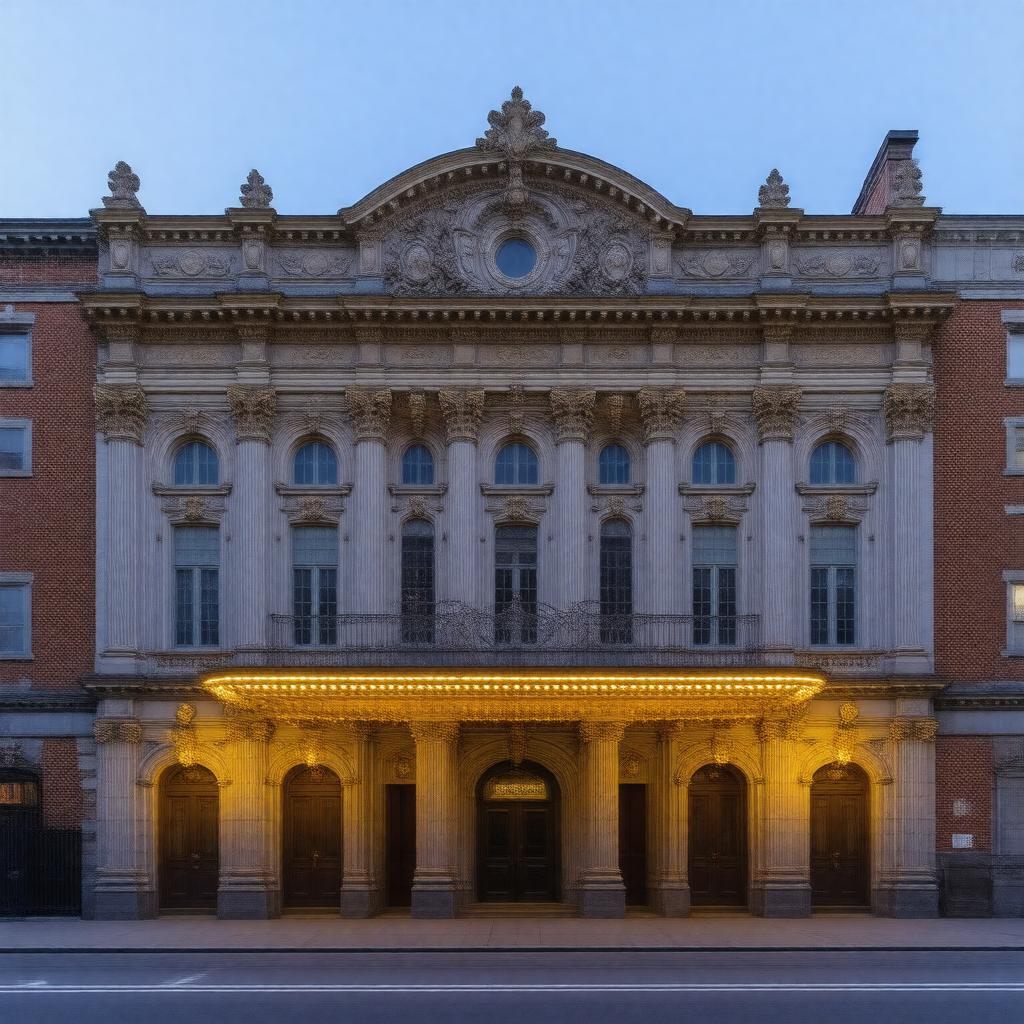 AI-created image of St. George Theatre