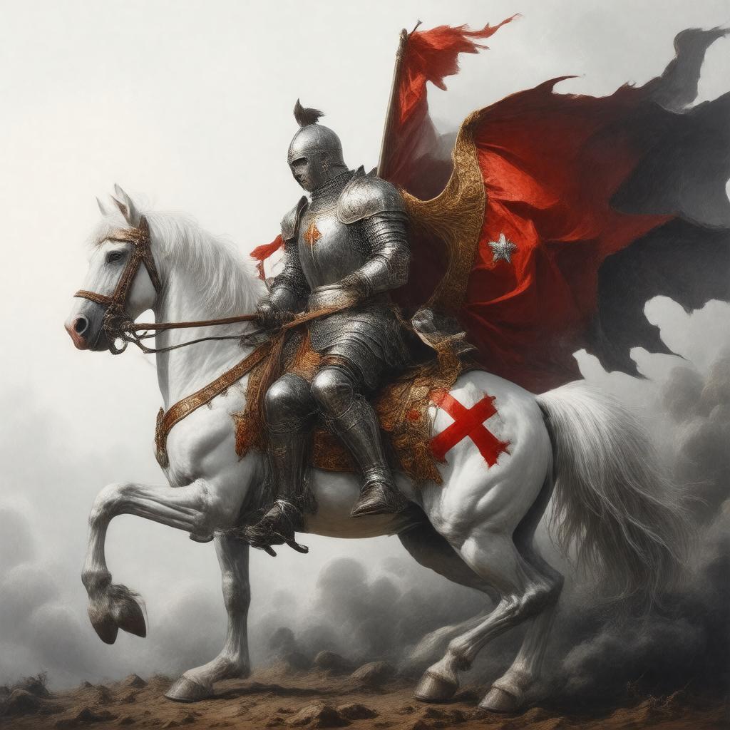 AI-created image of St. George
