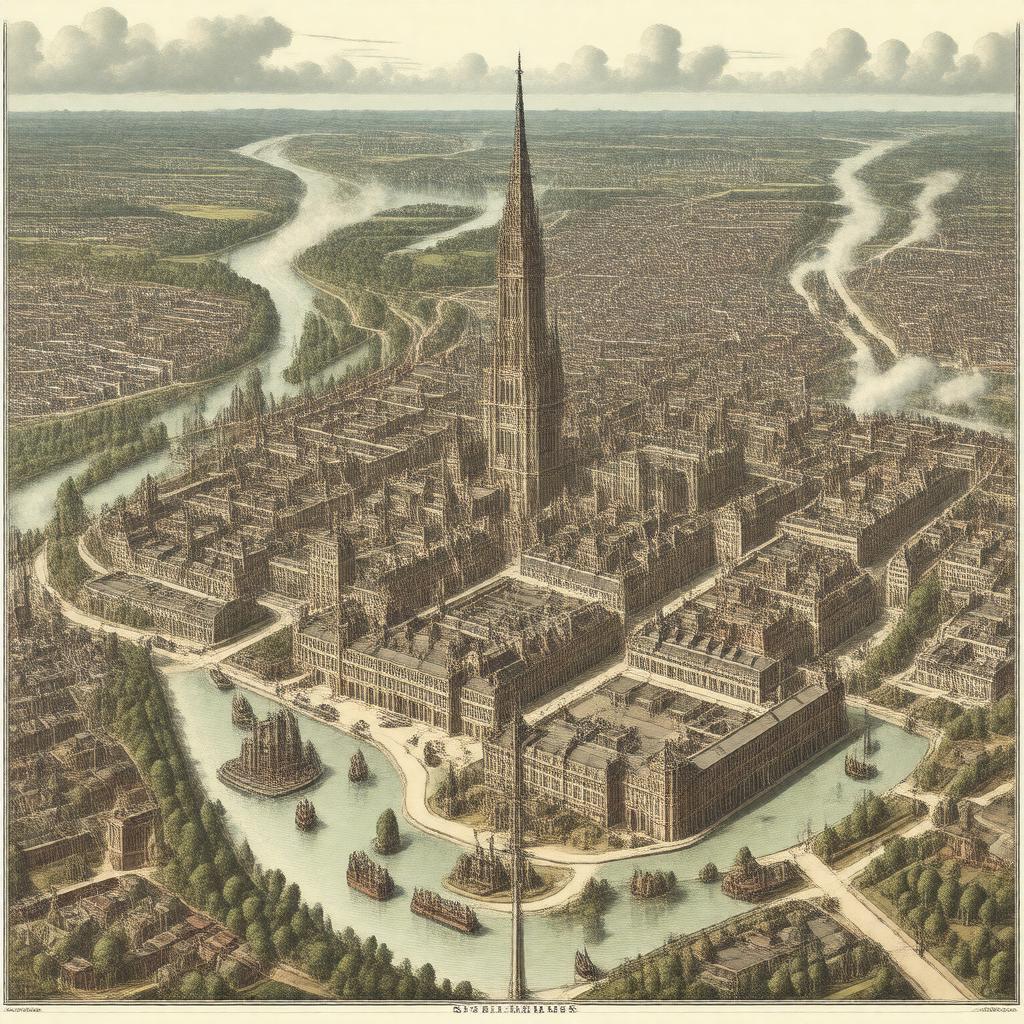 AI-created image of St. Helens