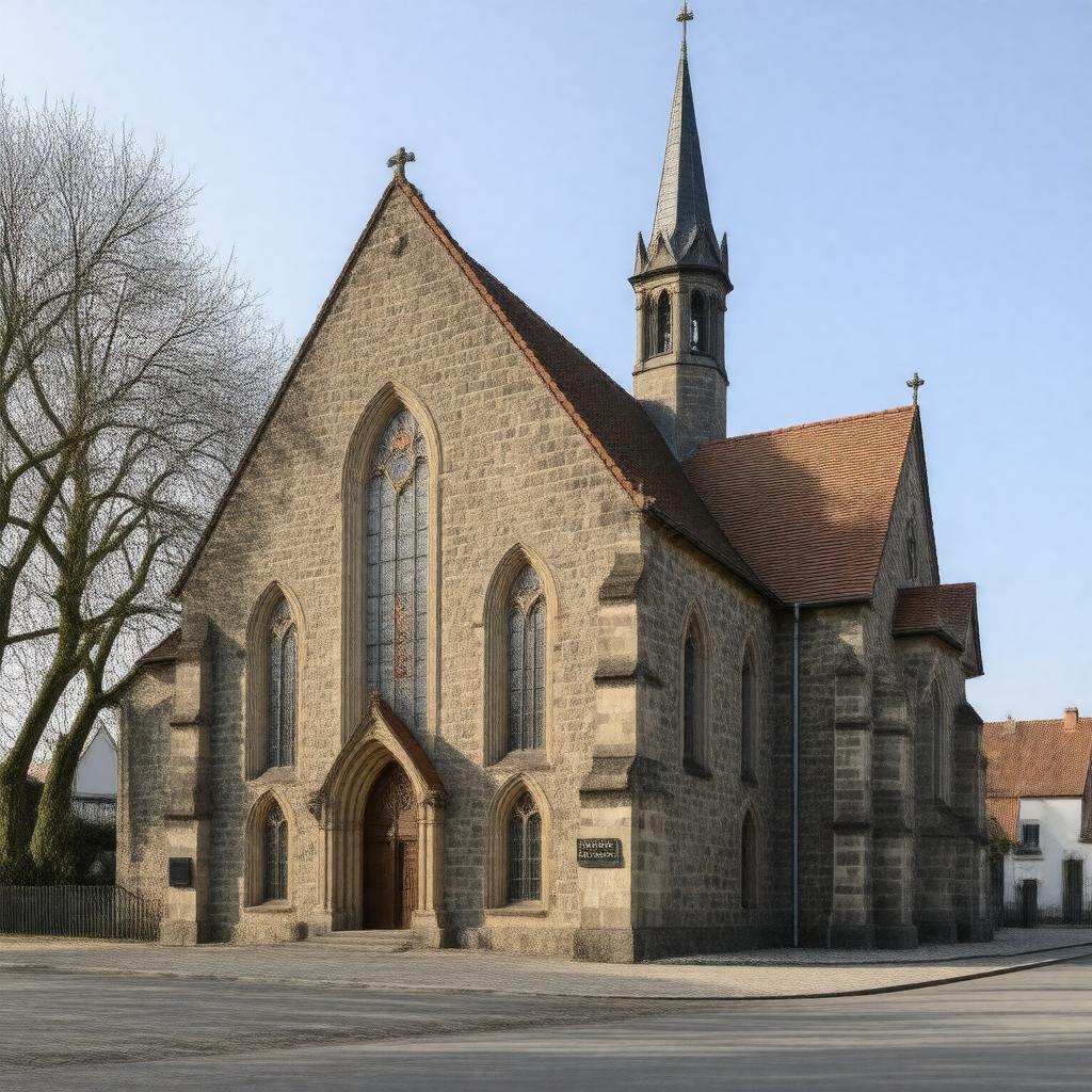 AI-created image of St. Jacob's Church