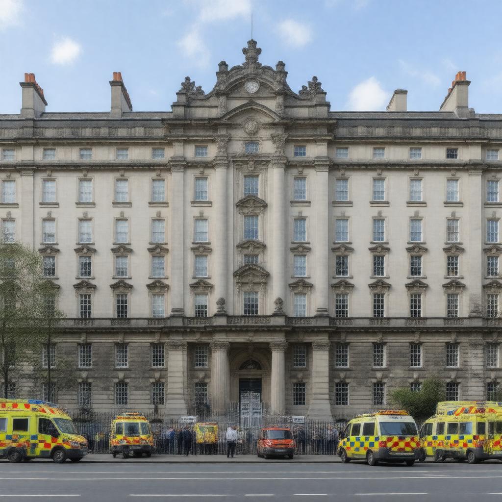 AI-created image of St. James's Hospital