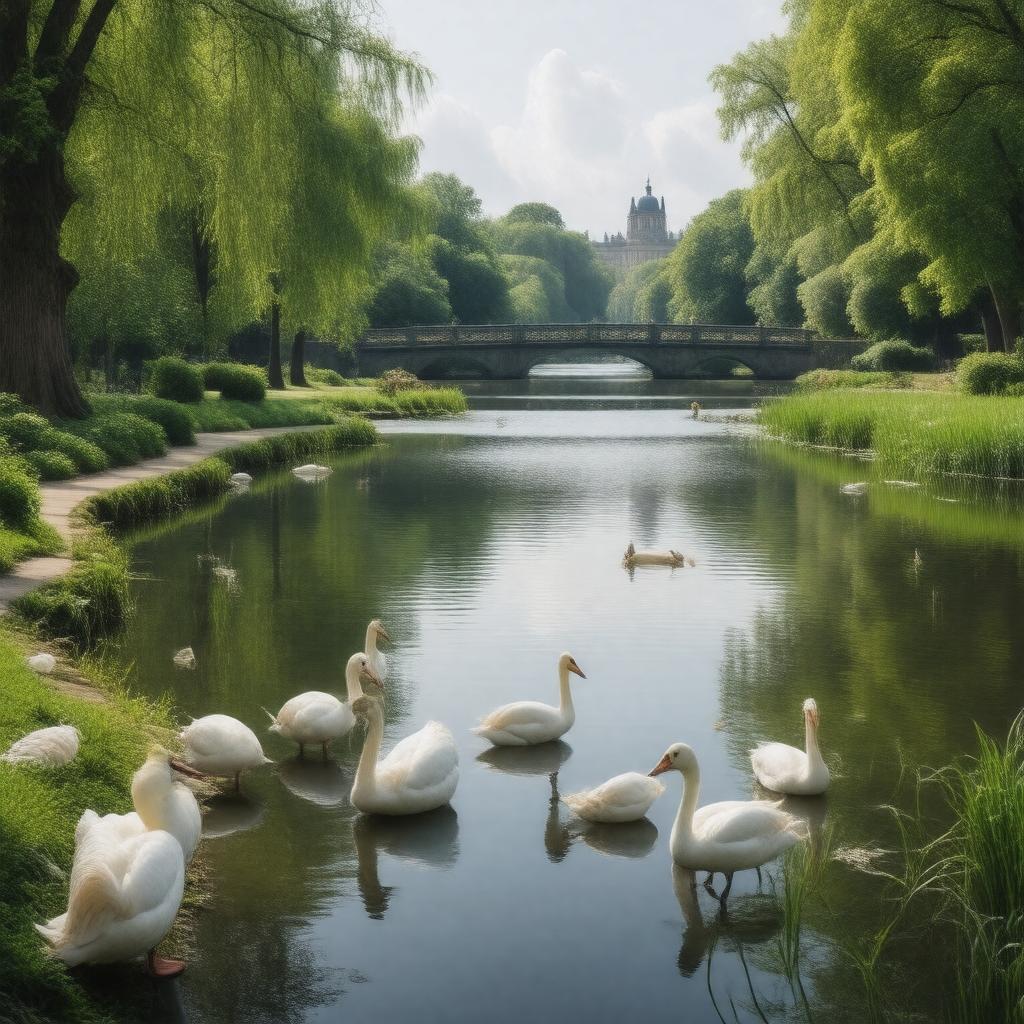 AI-created image of St. James's Park