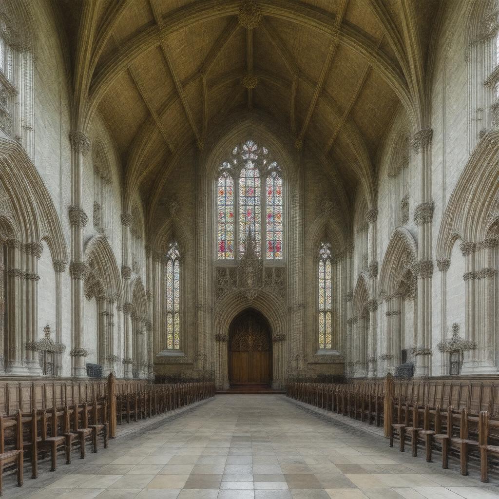 AI-created image of St. John's Chapel