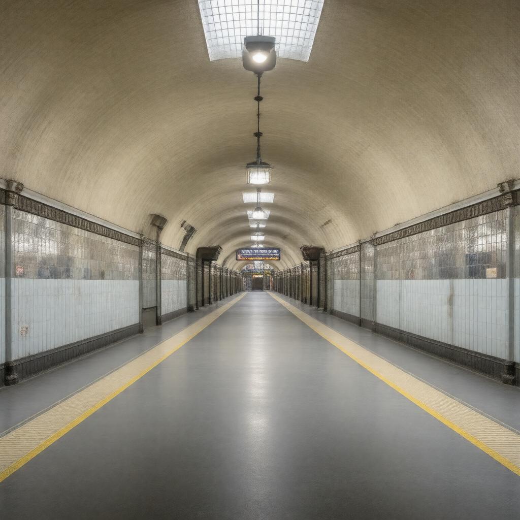 AI-created image of St. John's Wood station