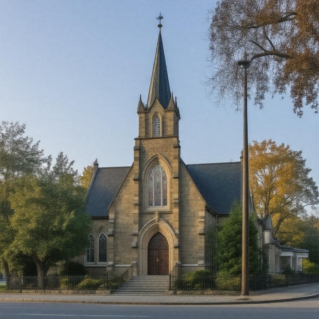 AI-created image of St. Joseph's Church