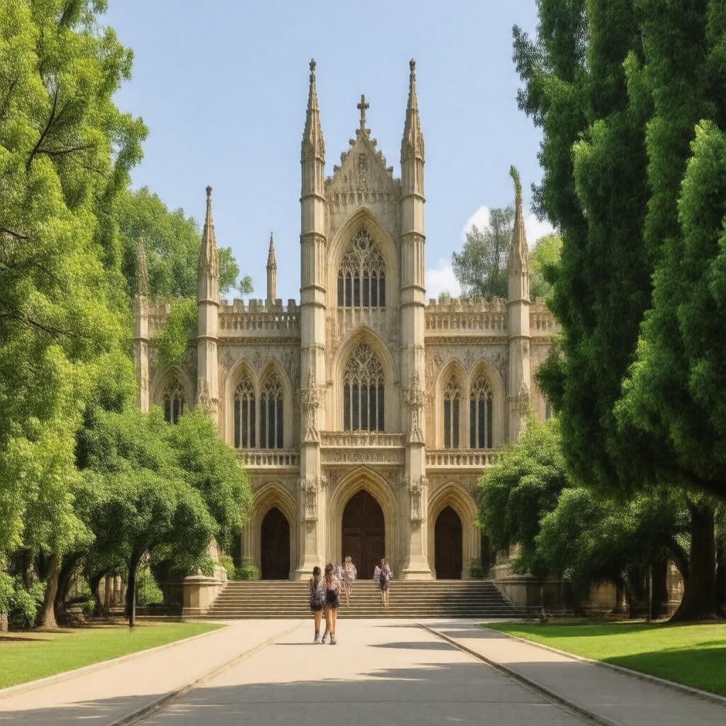 AI-created image of St. Joseph's College