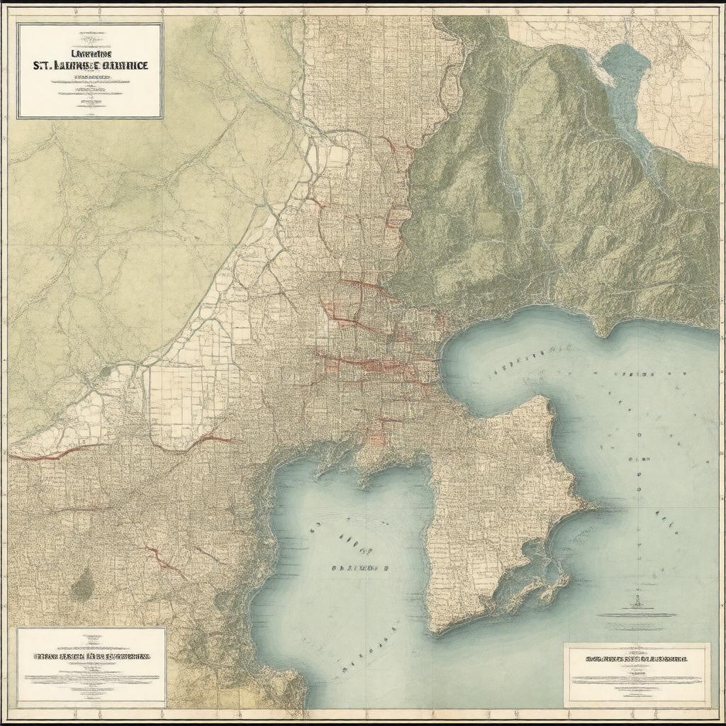 AI-created image of St. Lawrence—St. George