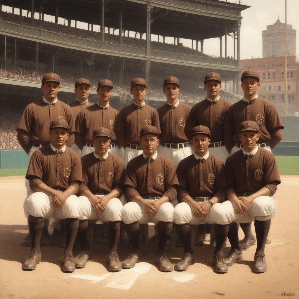 AI-created image of St. Louis Brown Stockings