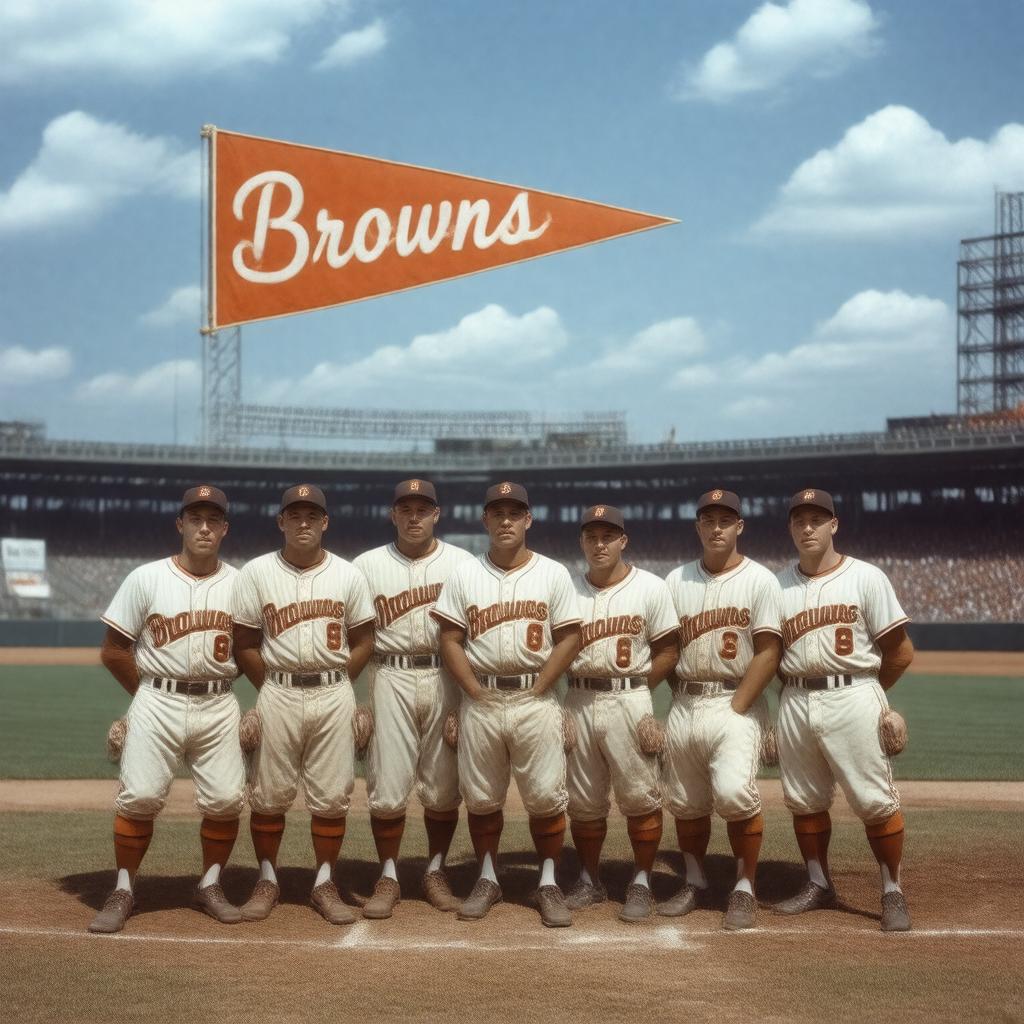 AI-created image of St. Louis Browns