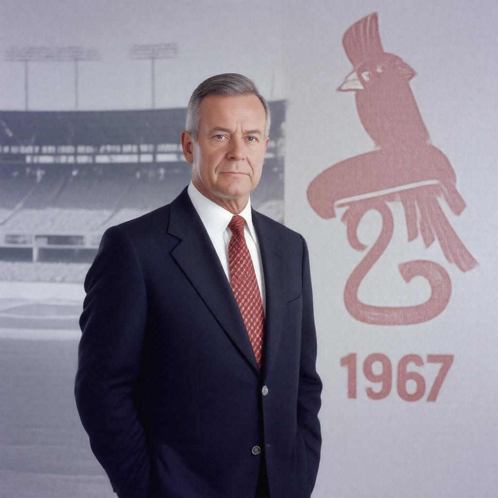 AI-created image of St. Louis Cardinals (general manager, 1967)