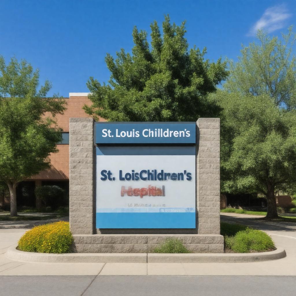 AI-created image of St. Louis Children's Hospital