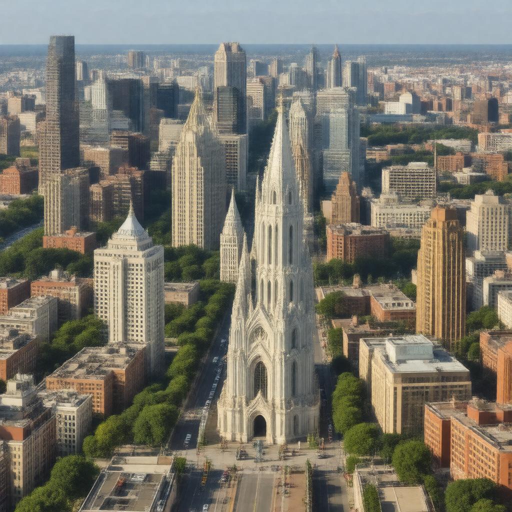 AI-created image of St. Louis City Central Corridor