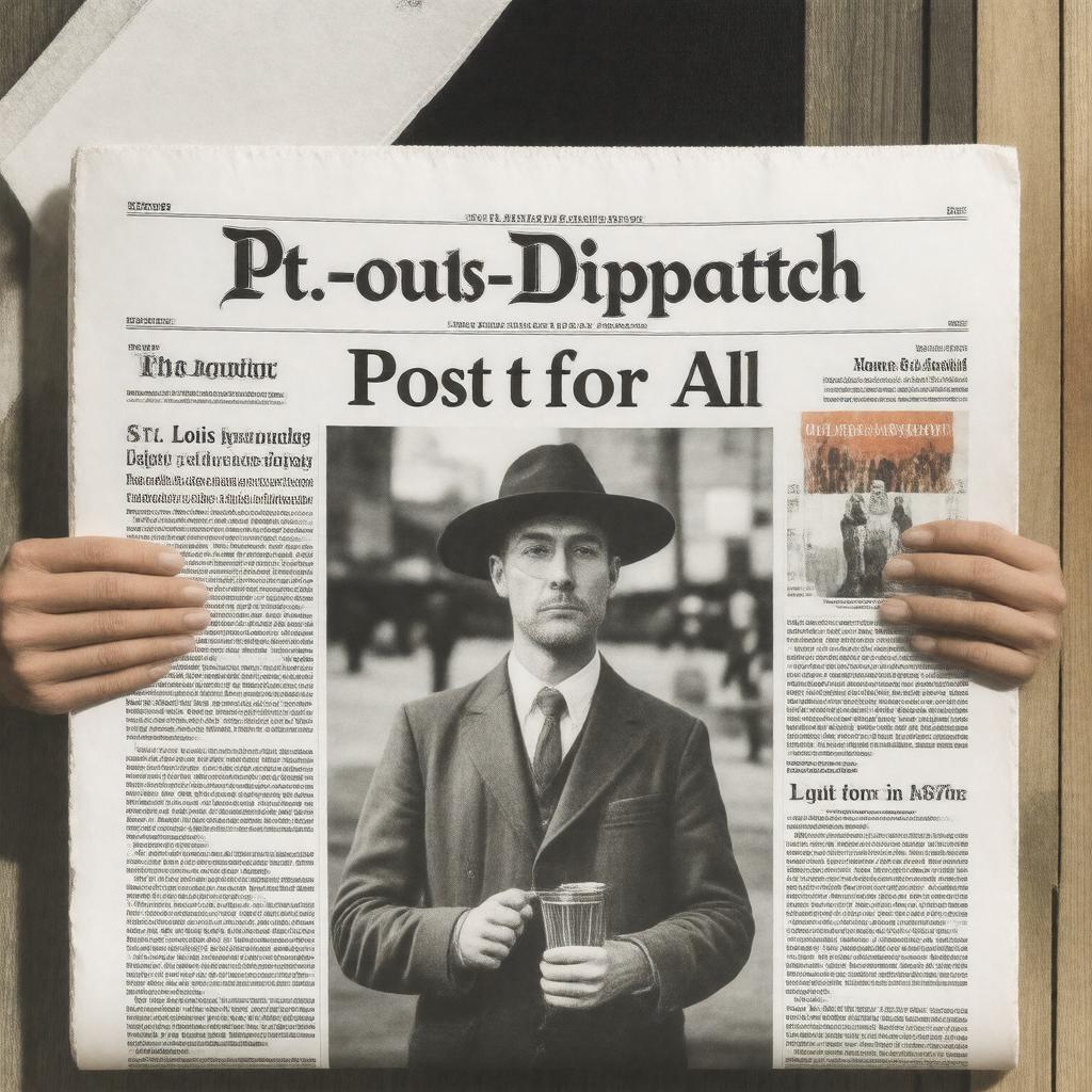 Click to view larger image AI-created image of St. Louis Post-Dispatch