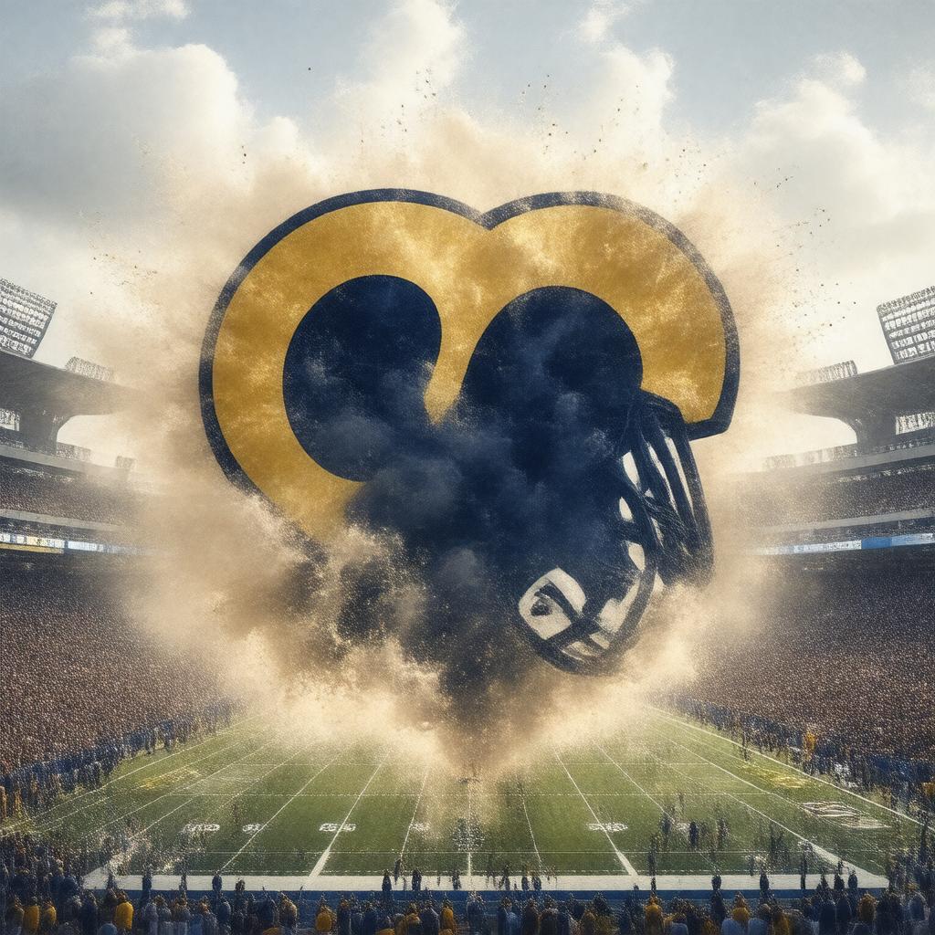 AI-created image of St. Louis Rams