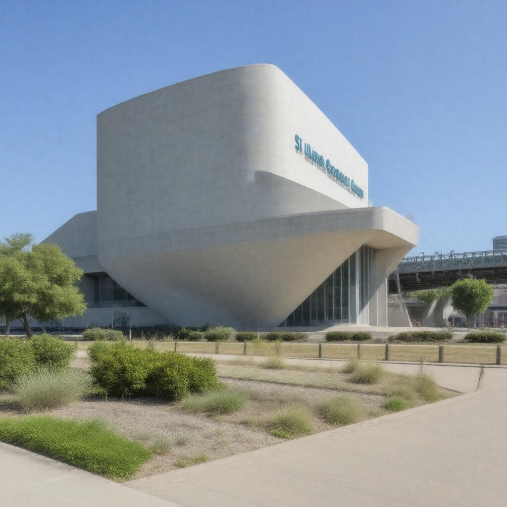 AI-created image of St. Louis Science Center