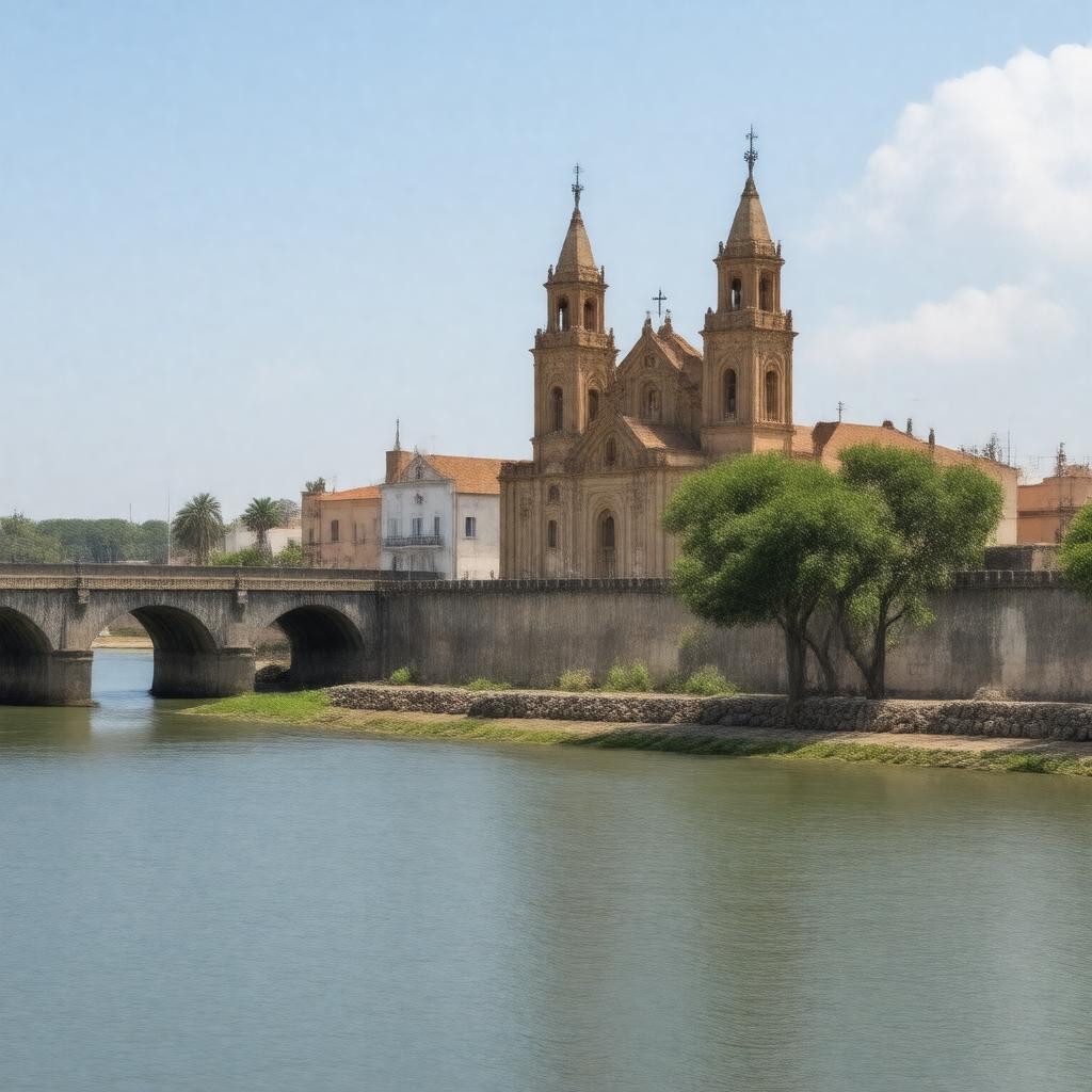 AI-created image of St. Louis, Senegal