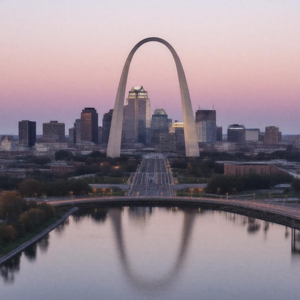 AI-created image of St. Louis