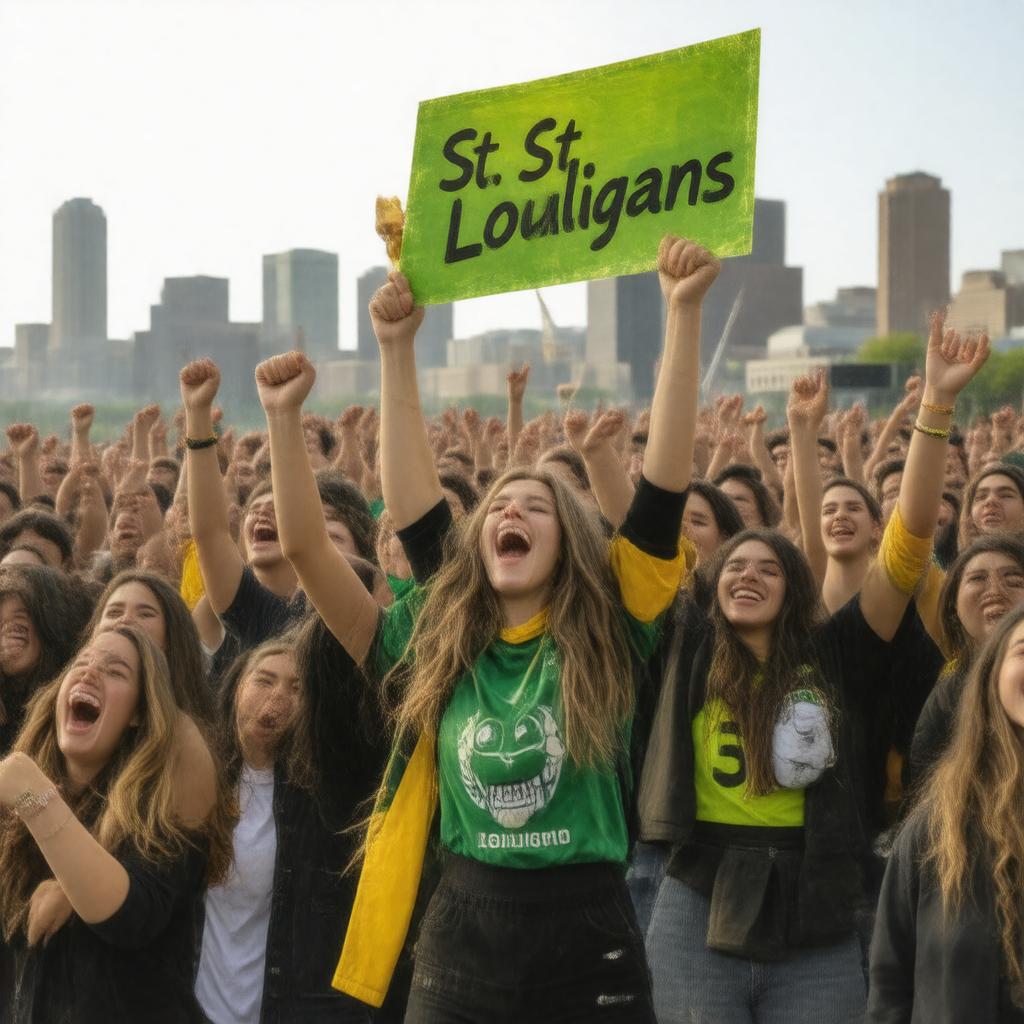 AI-created image of St. Louligans