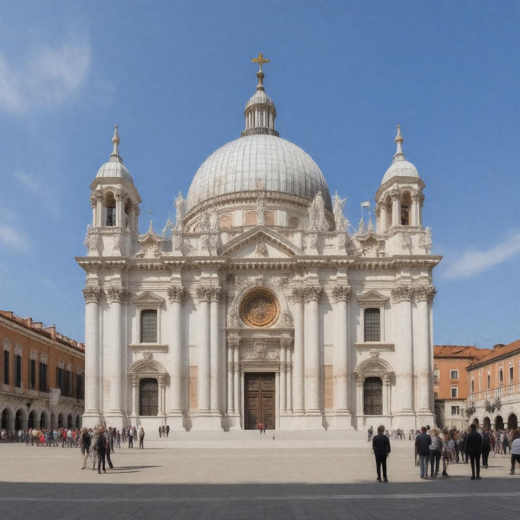 AI-created image of St. Mark's Church