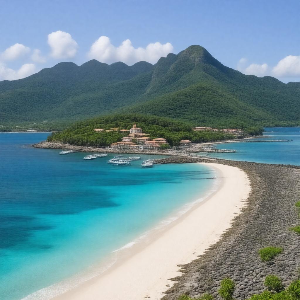 AI-created image of St. Martin