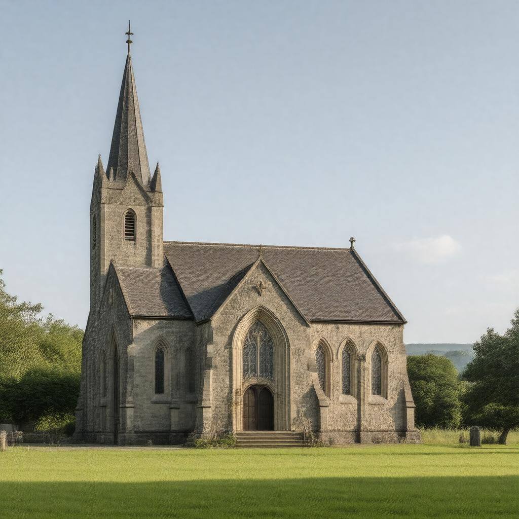 AI-created image of St. Mary the Virgin