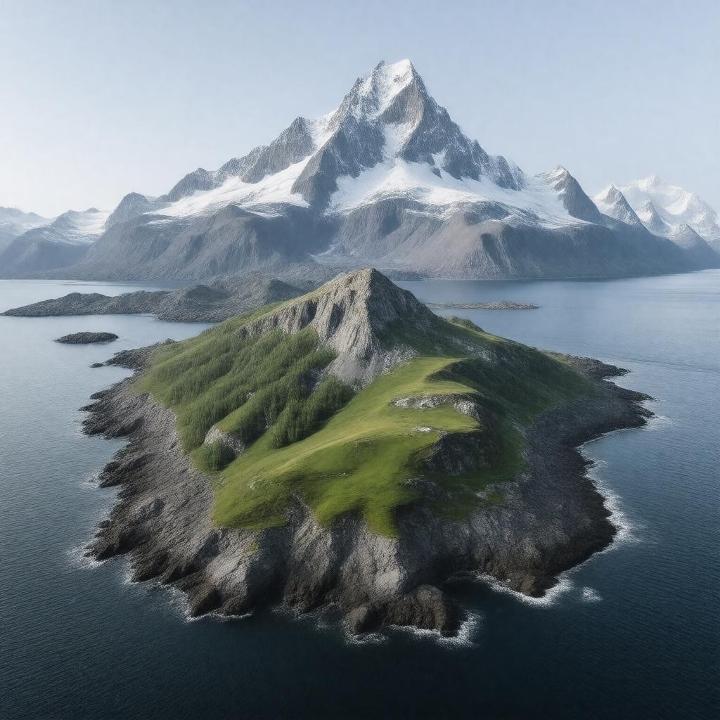 AI-created image of St. Matthew Island