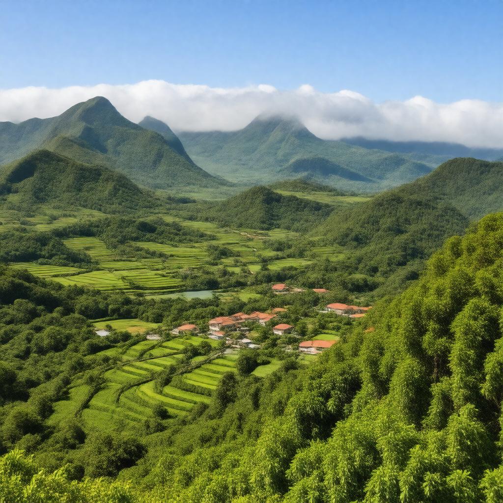 AI-created image of St. Michael's, Azores