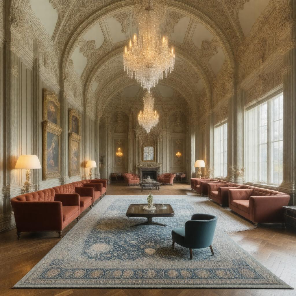 AI-created image of St. Pancras Suite