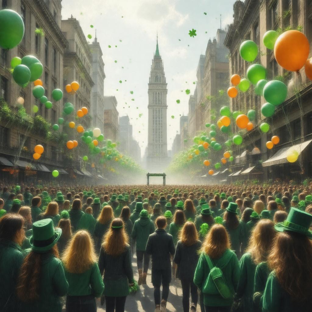 AI-created image of St. Patrick's Day