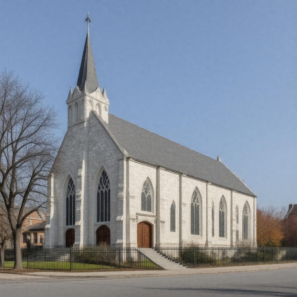 AI-created image of St. Paul's Episcopal Church